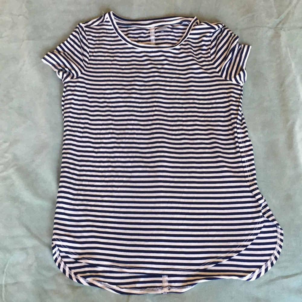 Old navy luxe striped t
